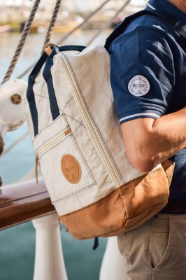 Le sac à dos Wally x 727 Sailbags