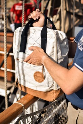 Le sac à dos Wally x 727 Sailbags