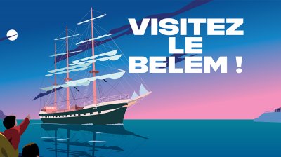 Visite du Belem à La Rochelle